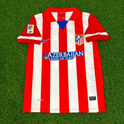 Saul Niguez 17 Atlético Madrid Home 2014/15 Retro Kit Trikot Jersey Maillot Soccer Shirt