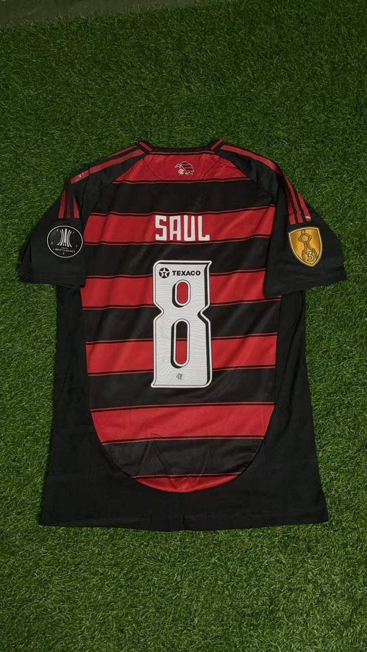 Saúl Niguez Flamengo New Season 2026 Jersey Kit Soccer Trikot Maillot Maglia