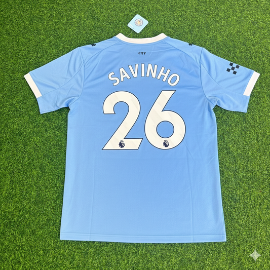 Savinho Manchester 26- City Home New Season 2026 Jersey Trikot Maillot Soccer Shirt
