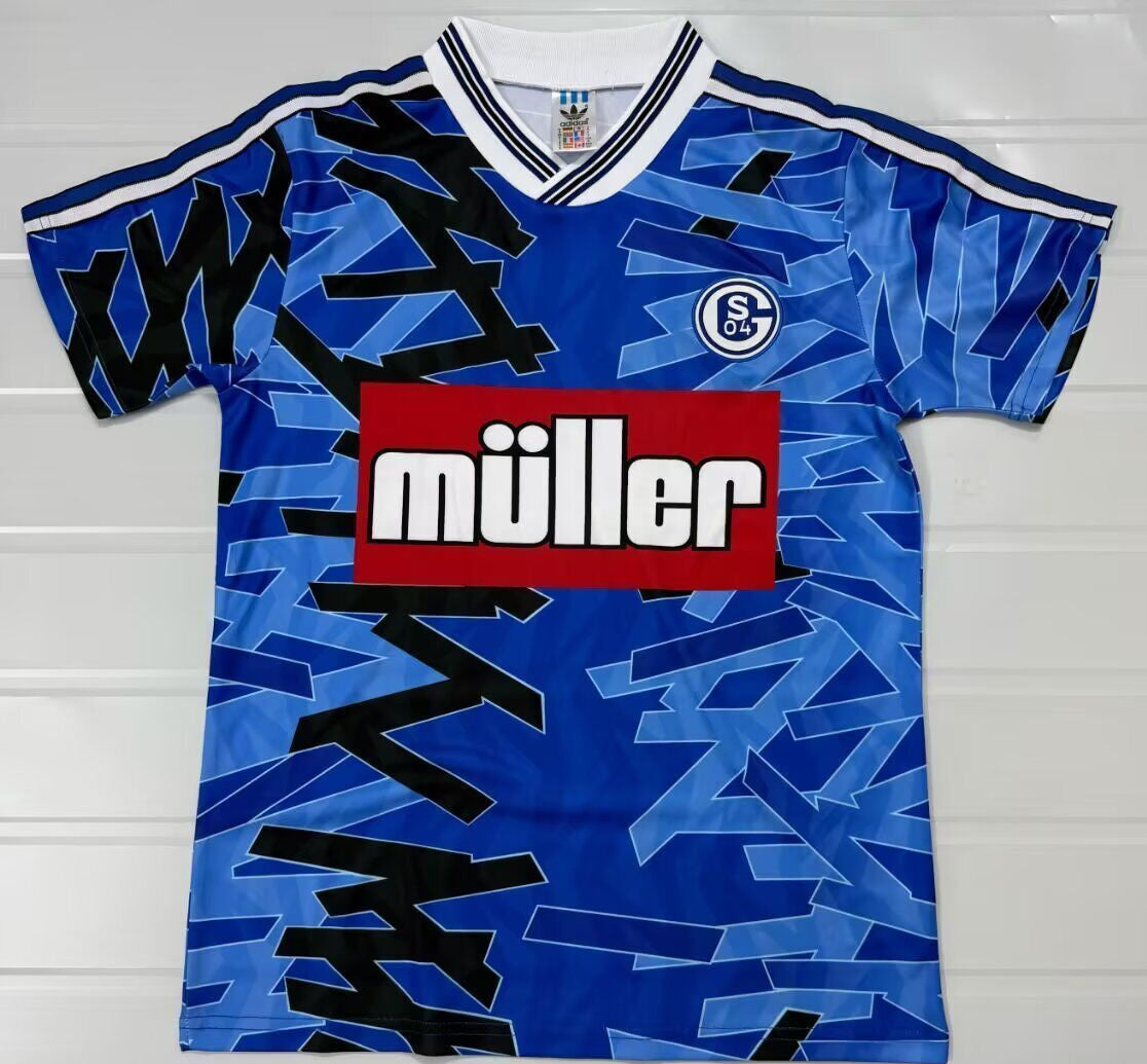FC Schalke 04 1993/94 Saison Heim Retro Trikot