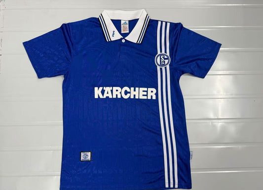 FC Schalke 04 1996/97 Saison Heim Retro Trikot