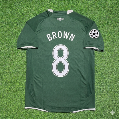 Scott Brown #8 Celtic 2007 2008 Home Retro Jersey