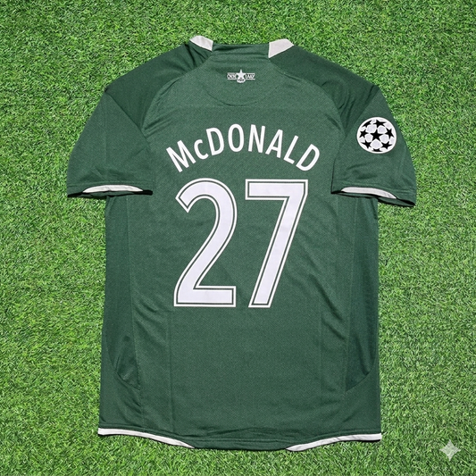 Scott McDonald #27 Celtic 2007 2008 Home Retro Jersey