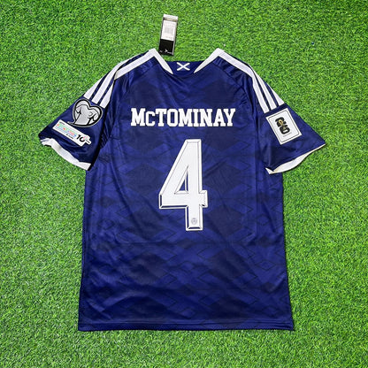 Scott McTominay Scotland 2026 World Cup Football Jersey Kit
