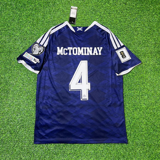 Scott McTominay Scotland 2026 World Cup Football Jersey Kit