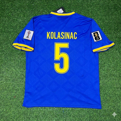 Sead Kolasinac Bosnia and Herzegovina 2026 World Cup Blue Football Jersey