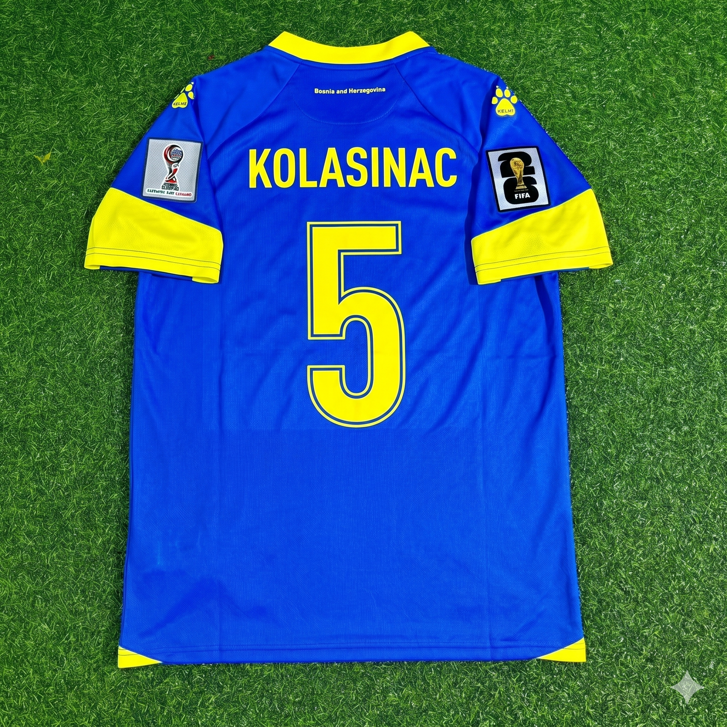 Sead Kolasinac Bosnia and Herzegovina 2026 World Cup Home Football Jersey