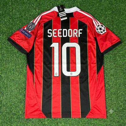 Clarence Seedorf – AC Milan Home Retro Kit Jersey – | Trikot | Maillot Soccer Shirt