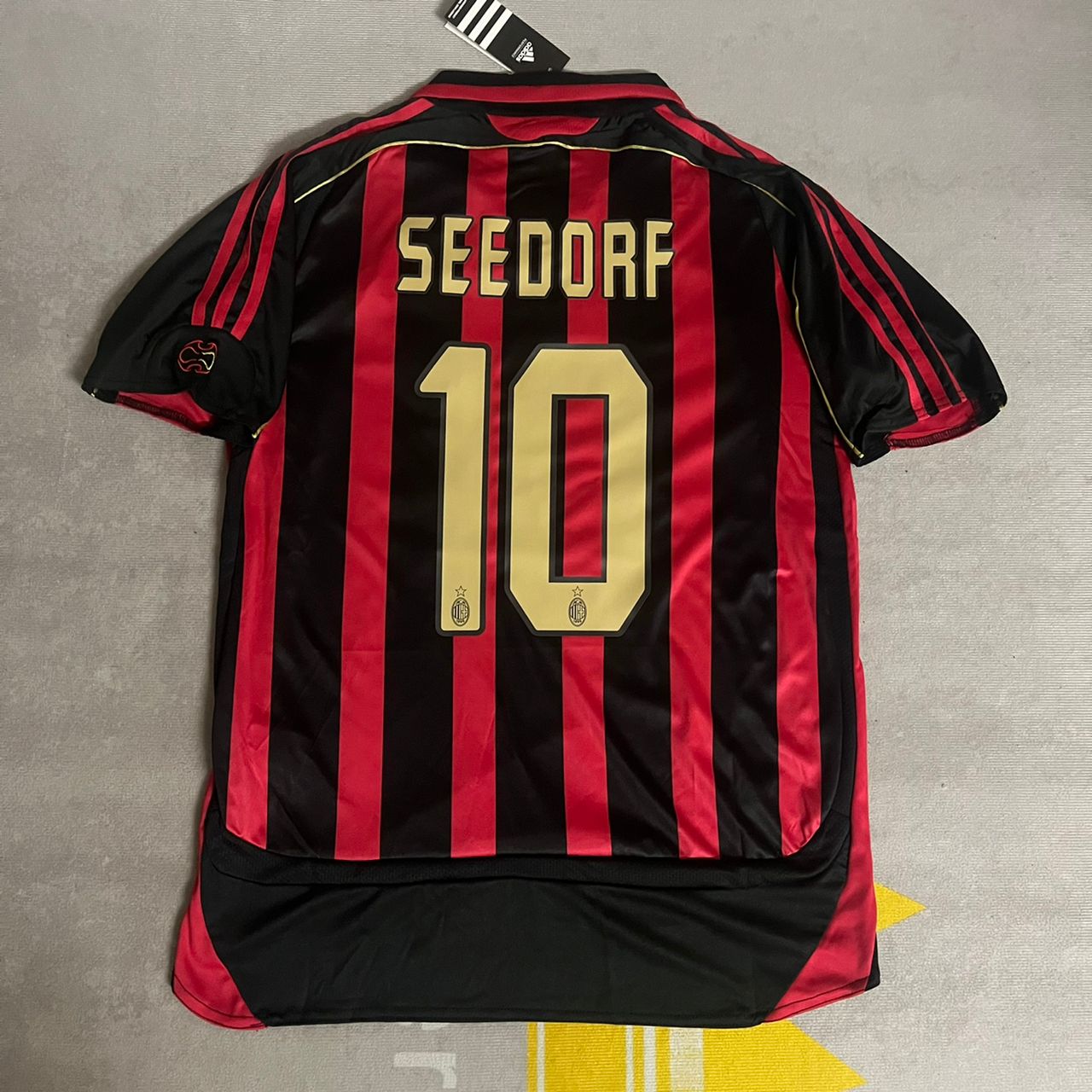 Clarence Seedorf AC Milan Retro Football Jersey