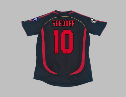 Clarence Seedorf 10  – AC Milan 2006–2007 Retro Kit Jersey – | Trikot | Maillot | Maglia Soccer Shirt