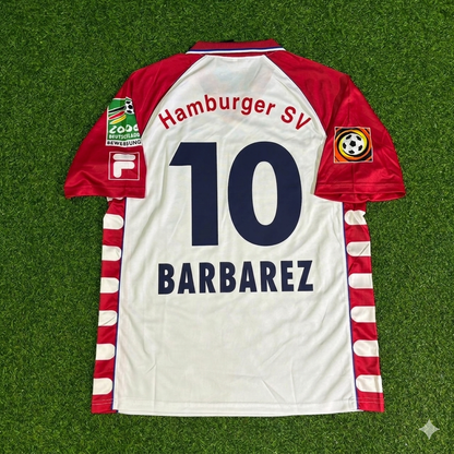 Sergej Barbarez #10 Hamburger SV Heim Retro Fußballtrikot
