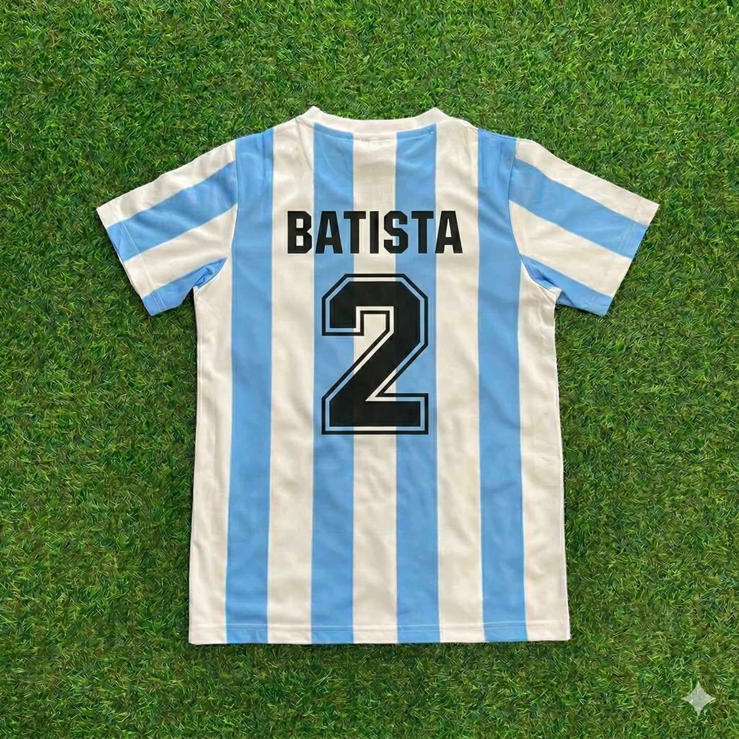Sergio Batista 2 – Argentinien 1986 Heimtrikot Retro-Fußballtrikot