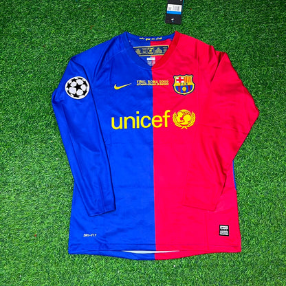 Sergio Busquets Barcelona 2009 Champions League Final Retro Jersey