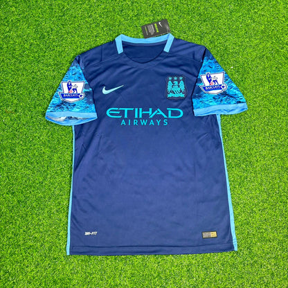 Sergio Kun Aguero 10- Manchester City 2016 2017 Season Retro Jersey Maillot Trikot Maglia