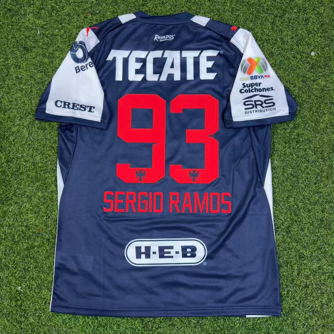 Sergio Ramos Monterrey 2026/2027 Home Jersey Soccer Shirt