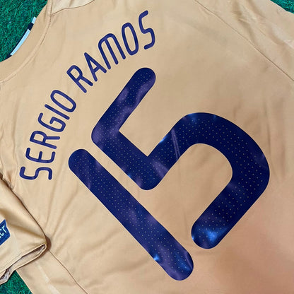Sergio Ramos 15- Spain EURO 2008 Retro Football Jersey