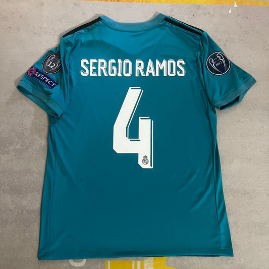 Sergio Ramos 2017-18 Real Madrid Retro Jersey