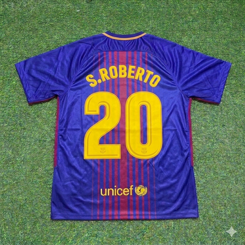 Maillot de football Sergio Roberto n° 20 - FC Barcelone, saison 2017/2018