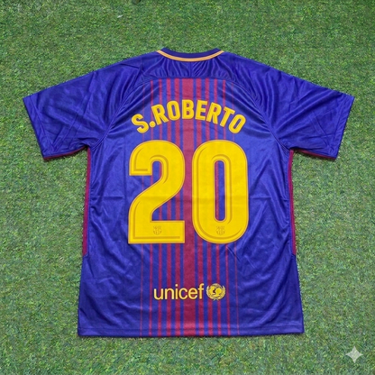 Maillot de football Sergio Roberto n° 20 - FC Barcelone, saison 2017/2018