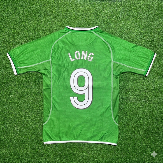 Shane Long Ireland Retro Green Football Jersey