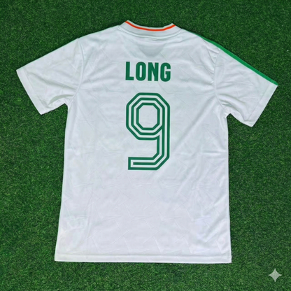 Shane Long Ireland White Legendary Anniversary Retro Football Jersey Kit