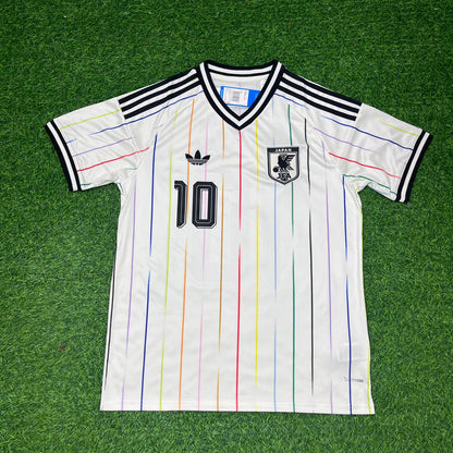 Shinji Kagawa Japan Auswärts Weiß Fußballtrikot