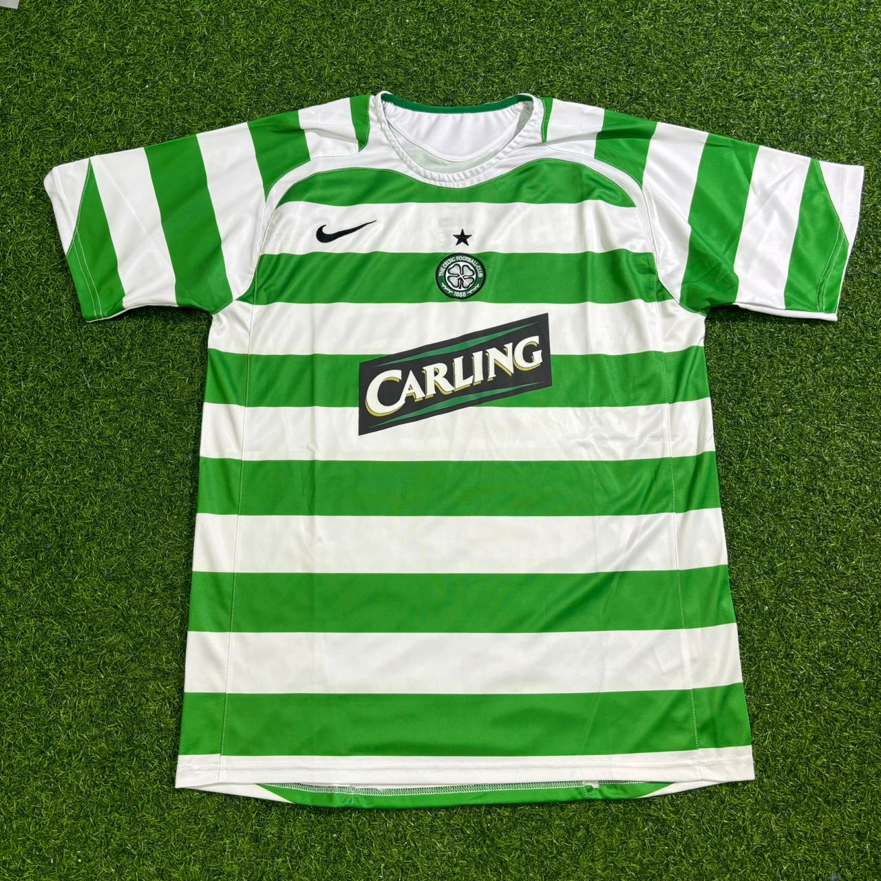 Shunsuke Nakamura Celtic 2005-2007 Retro Home Jersey Trikot Maillot Soccer Shirt