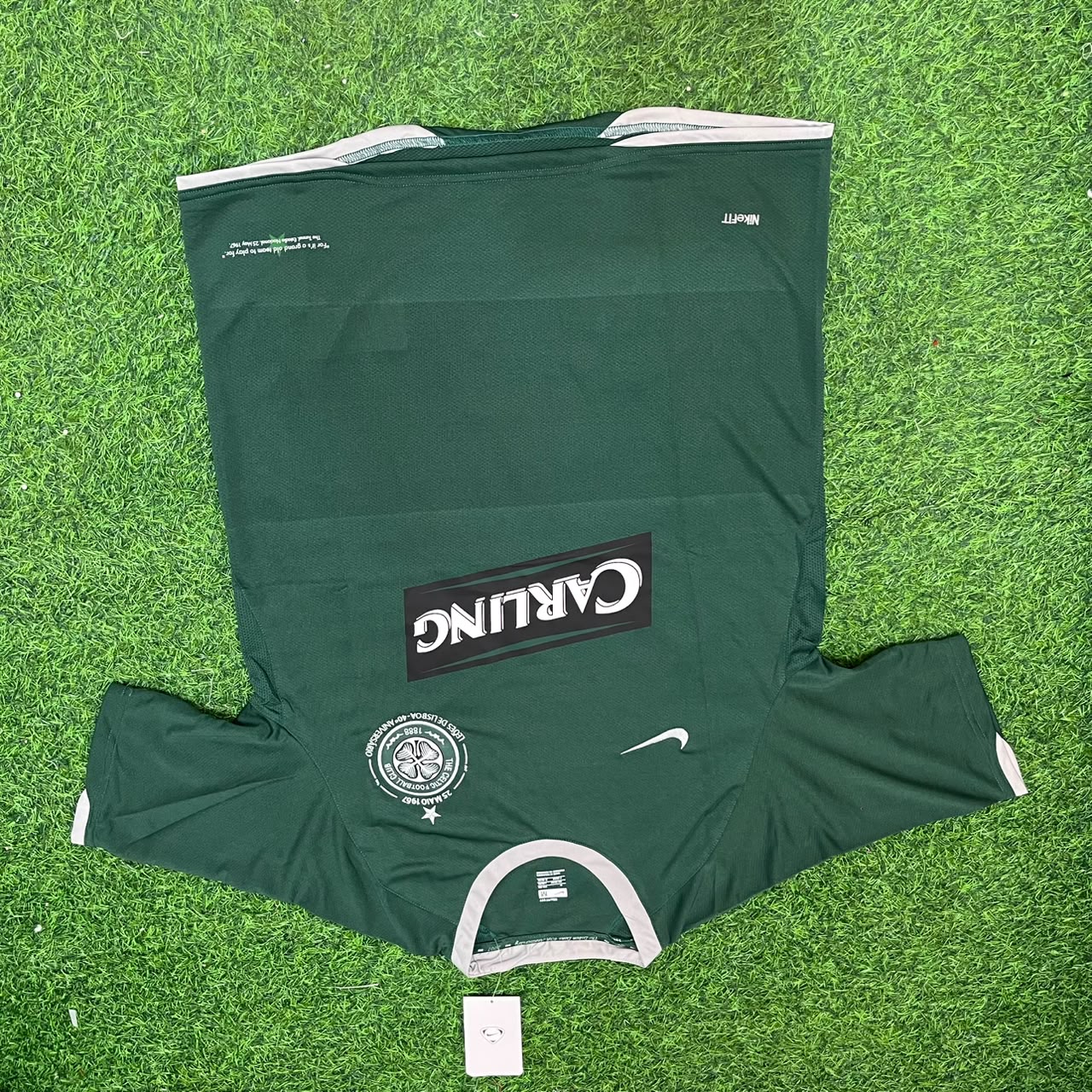 Shunsuke Nakamura #25 Celtic 2007 2008 Home Retro Jersey