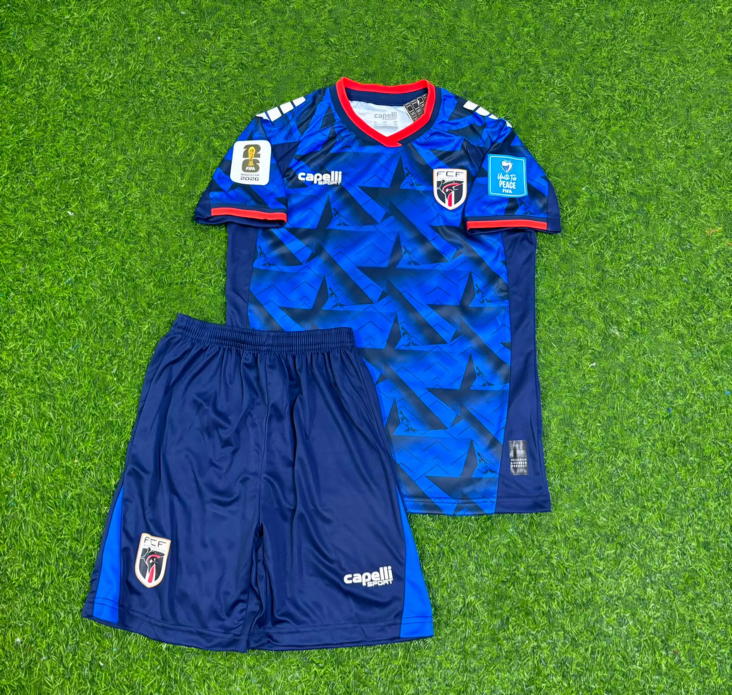 Jovane Cabral Cape Verde 2026 World Cup Children Football Jersey