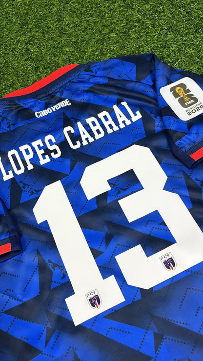 Sidny Lopes Cabral Cape Verde 2026 World Cup Children Football Jersey