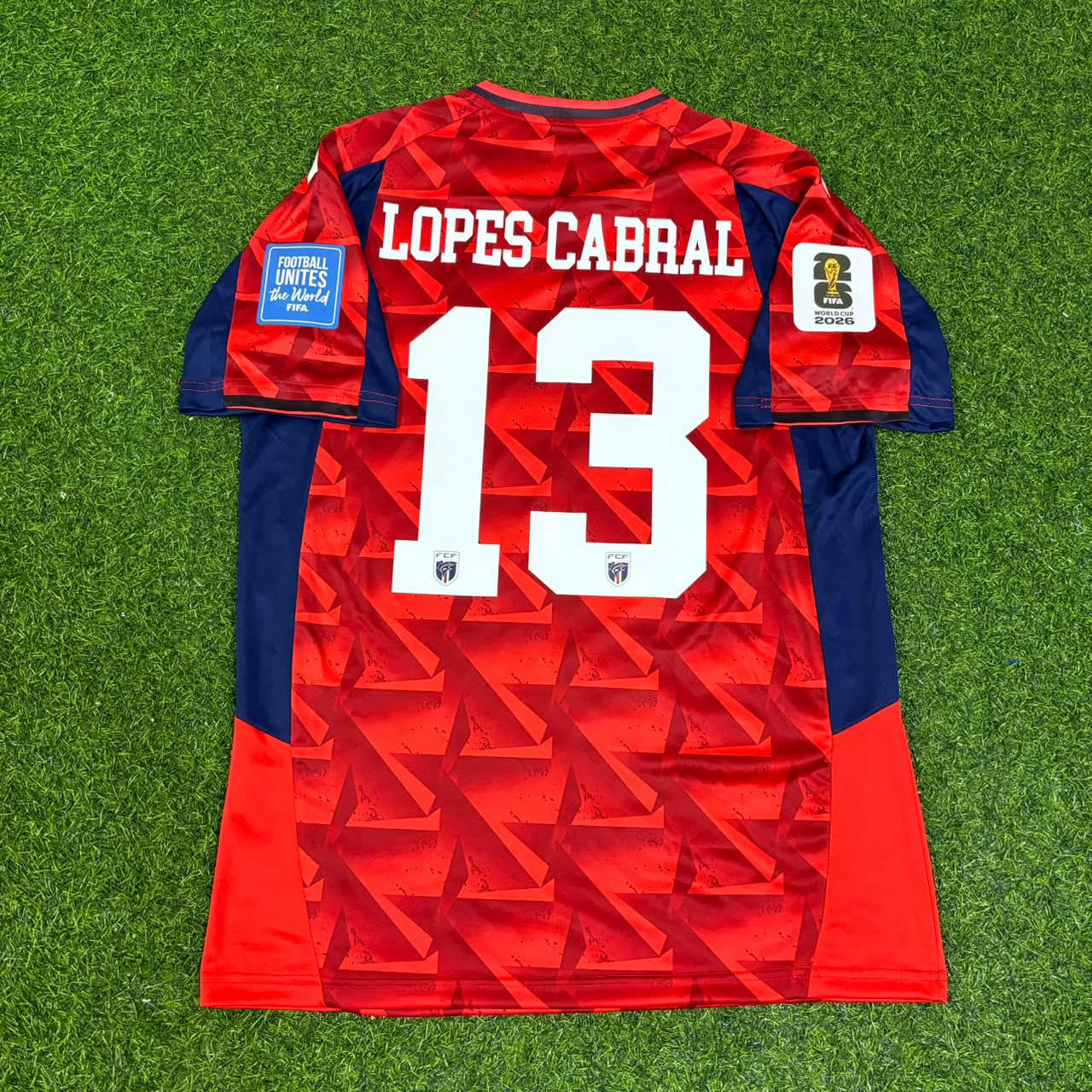 Sidny Lopes Cabral Cap-Vert Maillot de football Coupe du Monde 2026