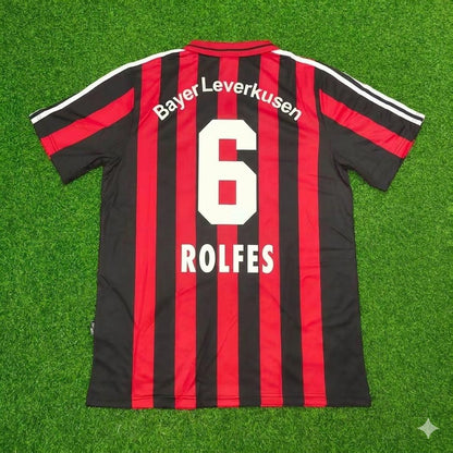 Simon Rolfes Bayer 04 Leverkusen 2001-2002 Heimtrikot | Retro Kit | Trikot Soccer Shirt