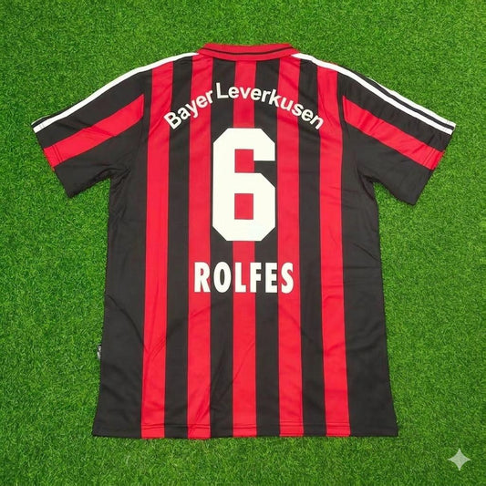 Simon Rolfes Bayer 04 Leverkusen 2001-2002 Heimtrikot | Retro Kit | Trikot Soccer Shirt