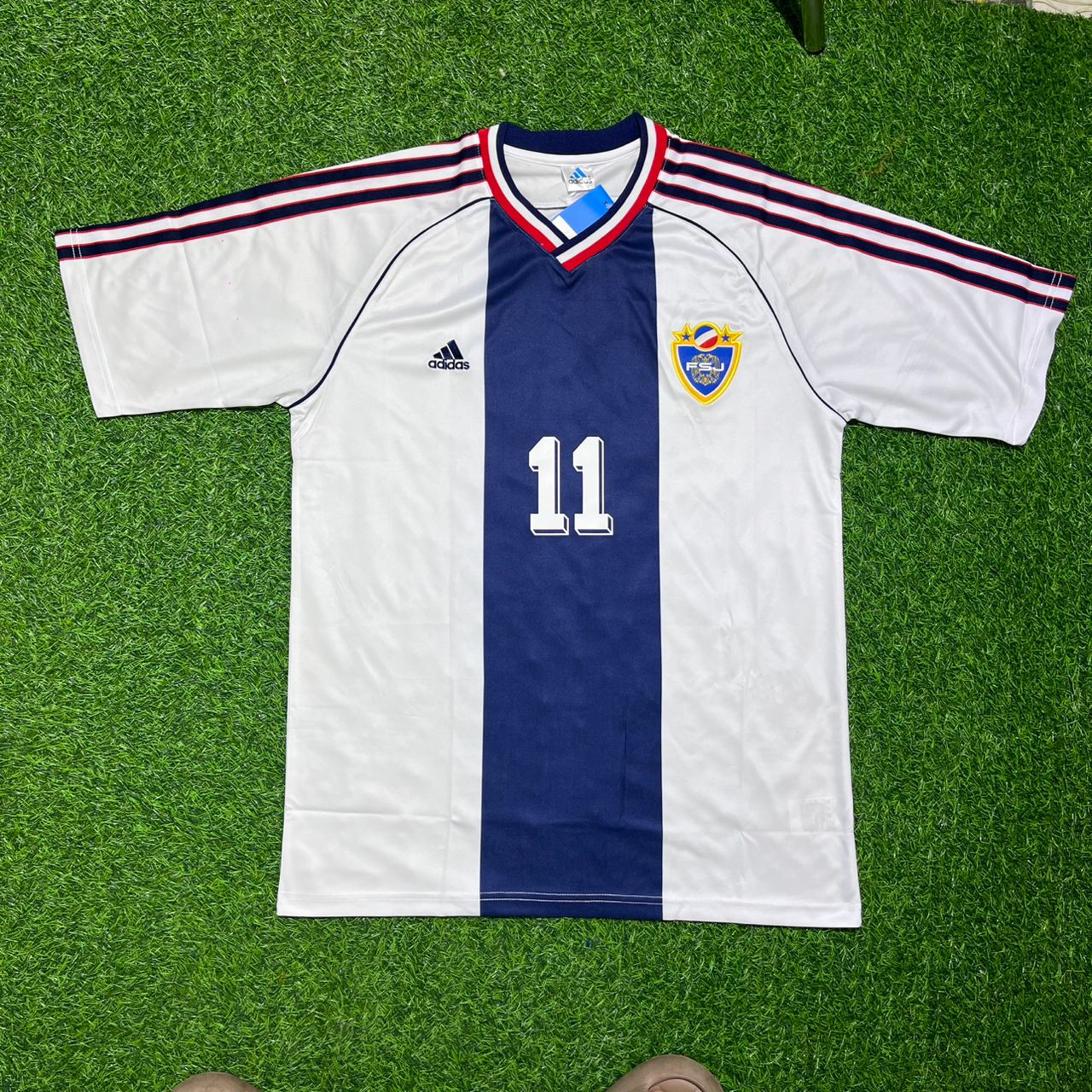 Sinisa Mihajlovic Yugoslavia Retro Black Kit Jersey Trikot Maglia Soccer Shirt