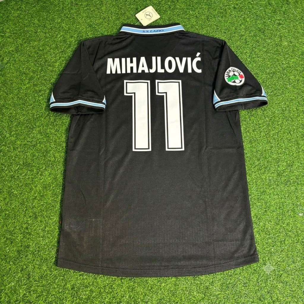 Sinisa Mihajlovic Lazio 1998/2000 Black Retro Football Jersey