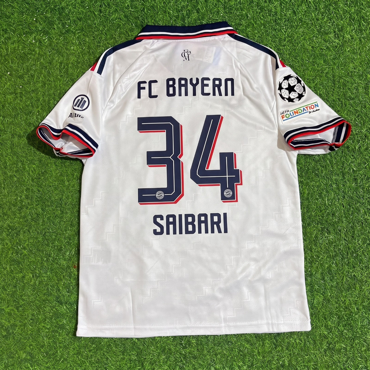 Ismael Saibari #34 Bayern Munich 2026/2027 New Season Away New Season Football Jersey Kit