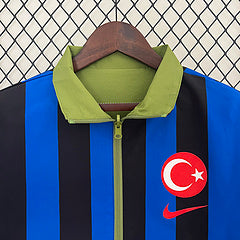 Türkiye Turkey Cift Tarafli Reversible Mont Jacket