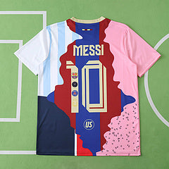 Lionel Messi GOAT Combo 2025 All Teams Special Jersey Trikot Maillot Soccer Shirt