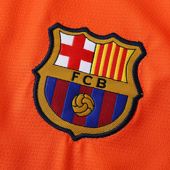 12/13 Barcelona Orange Retro Jersey
