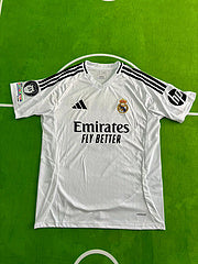 Real Madrid 2024 2025 New Season White Football Jersey Forma Maillot Trikot Maglia