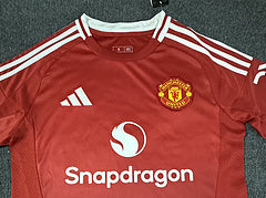 24/25 Manchester United New Season Jersey Maillot Knitwear Maglia
