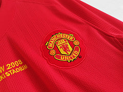 Manchester United 07/08 Red Retro Jersey Maillot Trikot Maglia
