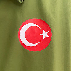 Türkiye Turkey Cift Tarafli Reversible Mont Jacket