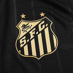 Santos FC Neymar Jr Charlie Brown JR White Retro Football Jersey