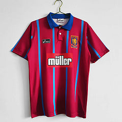 93/94 Aston Villa Rot und Blau Reto Trikot Maillot Trikot Maglia