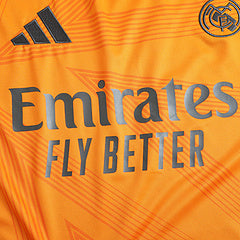 Arda Güler Real Madrid 2024 2025 New Season Orange Away Jersey Trikot Maillot