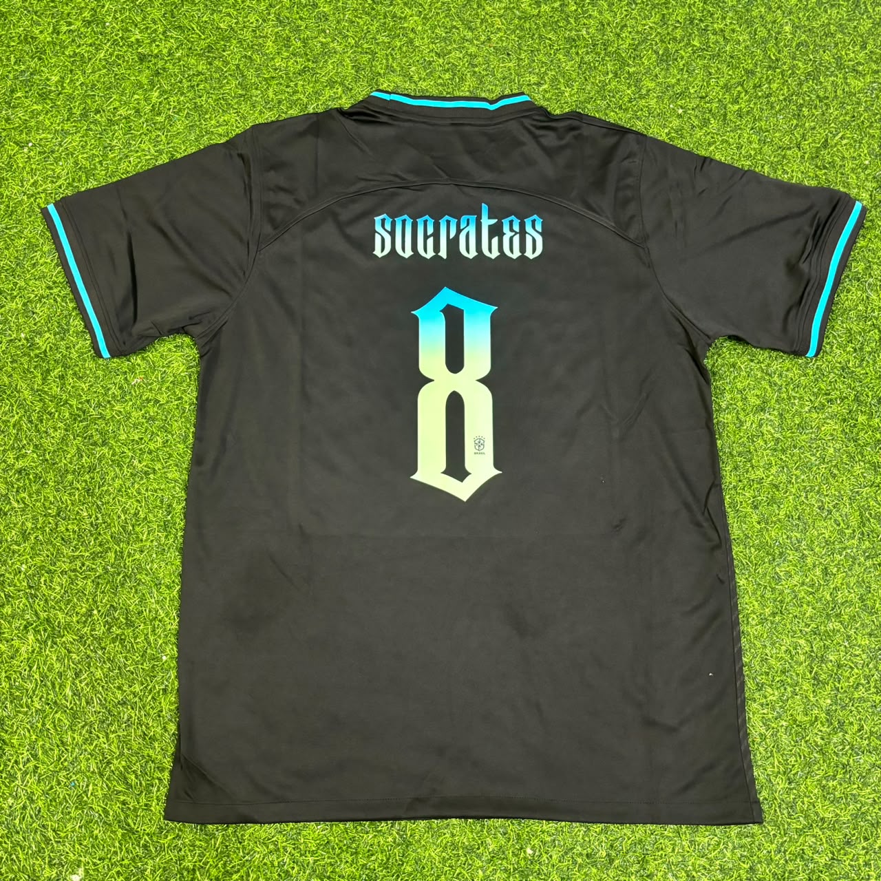Socrates Brazil Retro Football Jersey Trikot Maglia Soccer Shirt