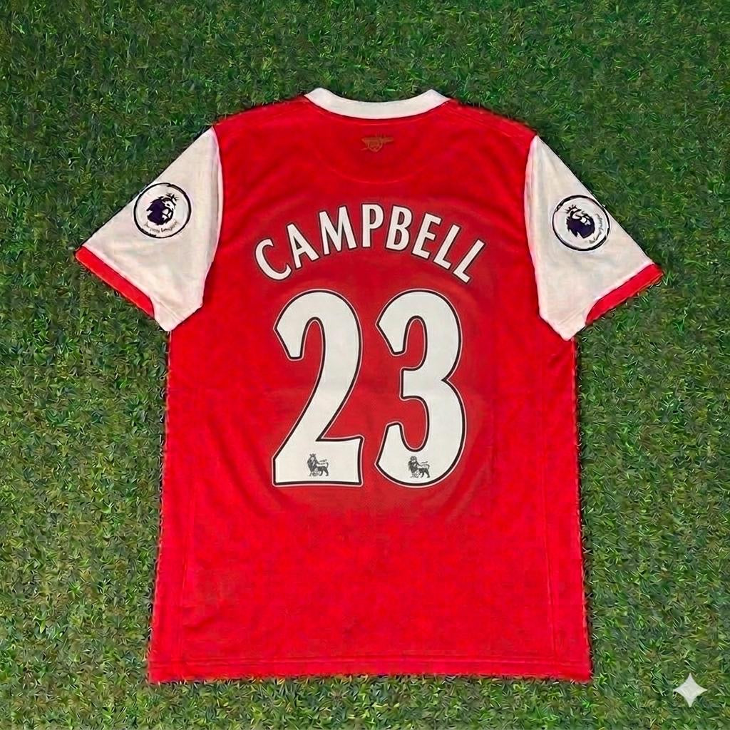 Sol Campbell #23 Arsenal 2006/2008 Season Retro Trikot Jersey