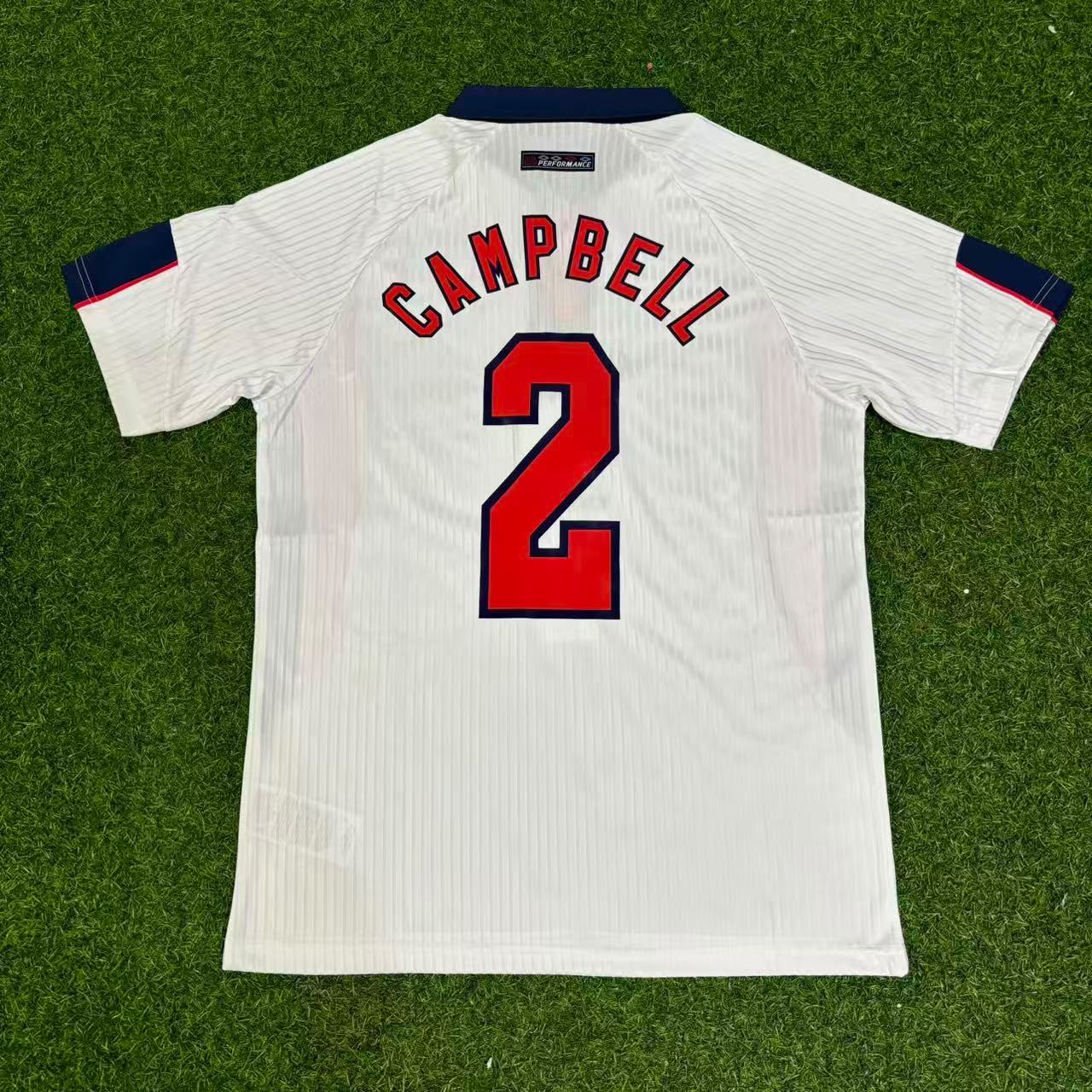Sol Campbell England 1998 World Cup Retro Jersey