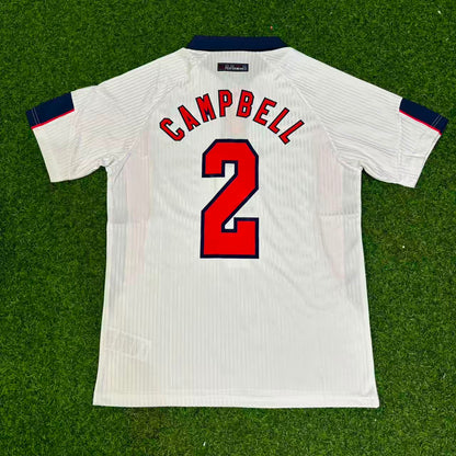 Sol Campbell England 1998 World Cup Retro Jersey